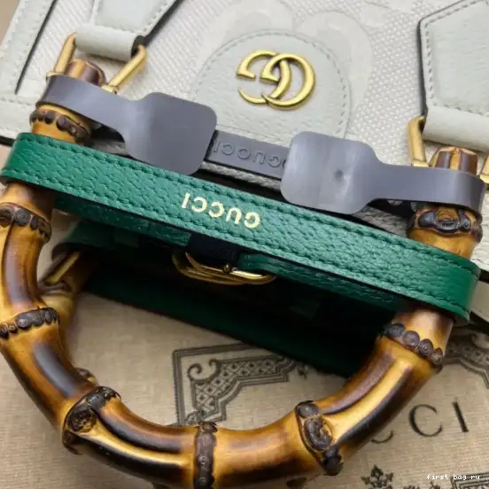 First bag ru bag Diana Gucci mini tote 0528